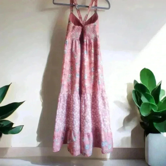 Land Of The Free Summer Midi Dress Size M Colorful - Picture 4 of 6